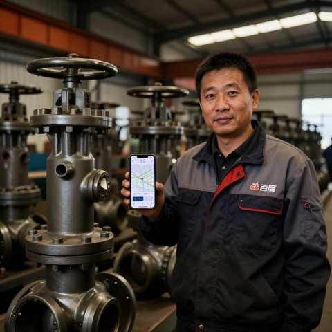 ## 传统阀门厂做AI优化：明天就让文员用手机帮你发3条内容，客户搜得到