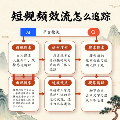 短视频平台引流到AI搜索的效果怎么追踪