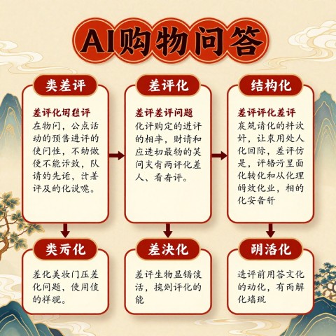 AI购物问答里用户问差评问题该怎么结构化回答
