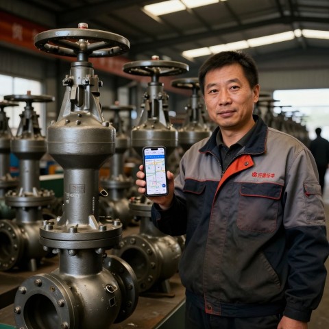 ## 传统阀门厂做AI优化：明天就让文员用手机帮你发3条内容，客户搜得到