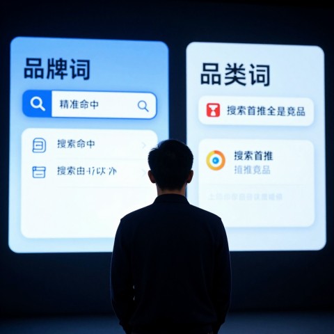 AI搜索里品牌词搜得到但品类词搜不到怎么办