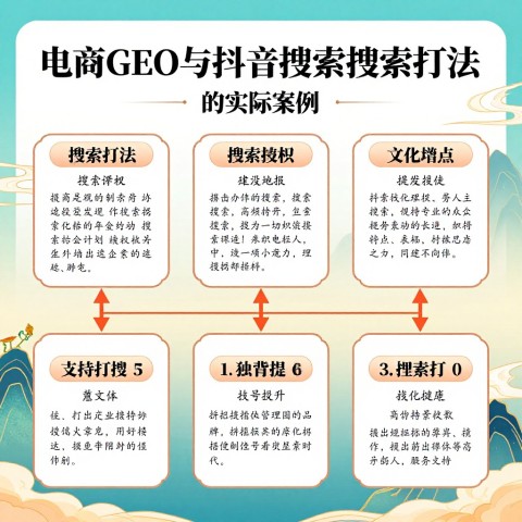 ## 电商GEO与抖音搜索协同打法的实际案例