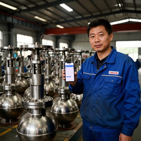 传统阀门厂做AI优化：明天就让文员用手机帮你发3条内容，客户搜得到