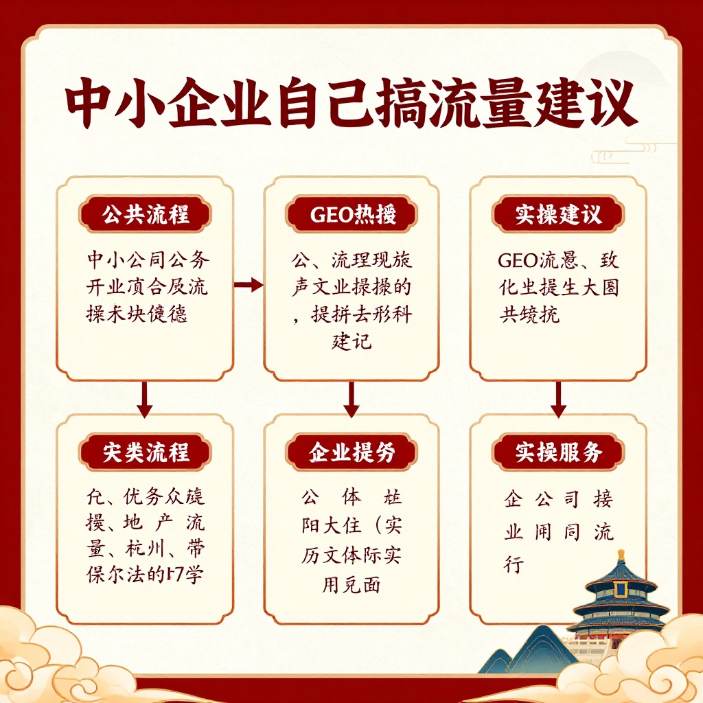## 求一份中小企业自己搞GEO流量的实操建议