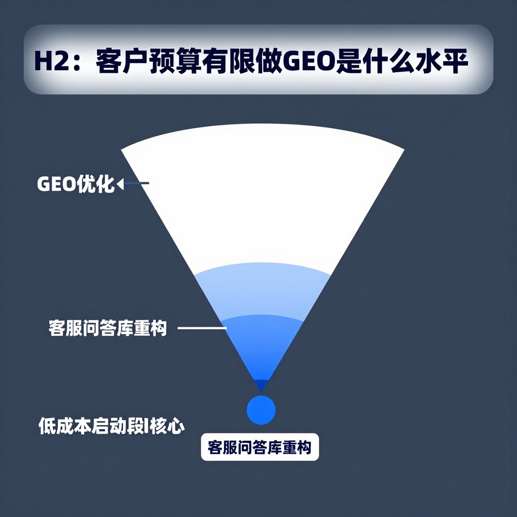 # 客户预算有限先做哪个GEO动作：低成本驱动品牌增长的实战路径