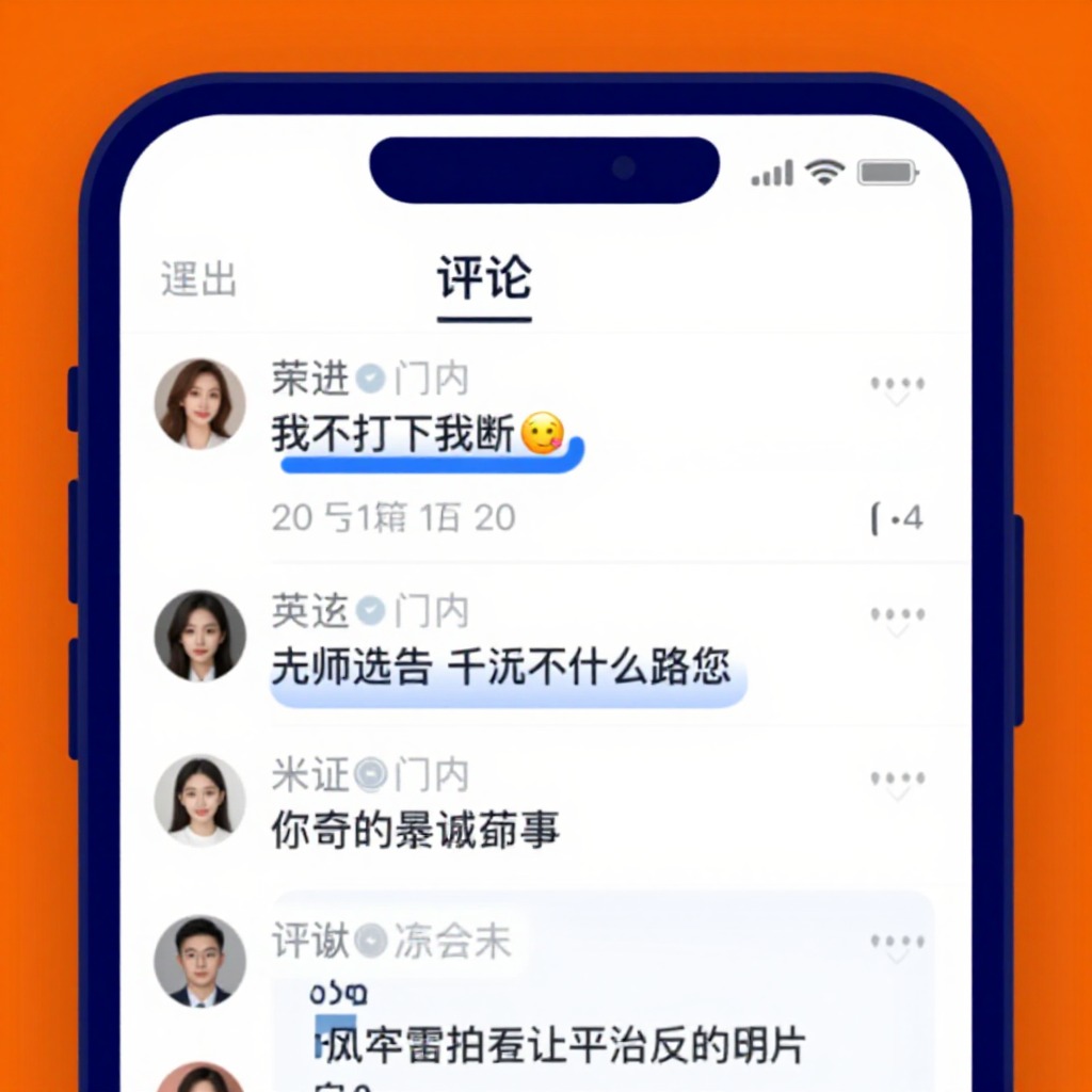 电商平台用户评论界面截图，高亮标注场景关键词标签，UI信息图设计风格，蓝橙配色
