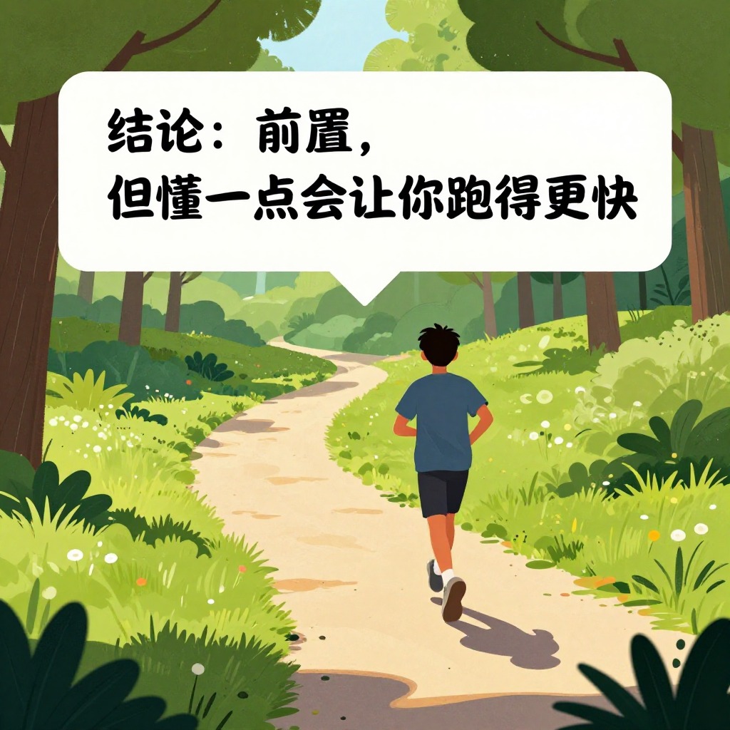 结论前置：不需要，但懂一点会让你跑得更快 场景插图
