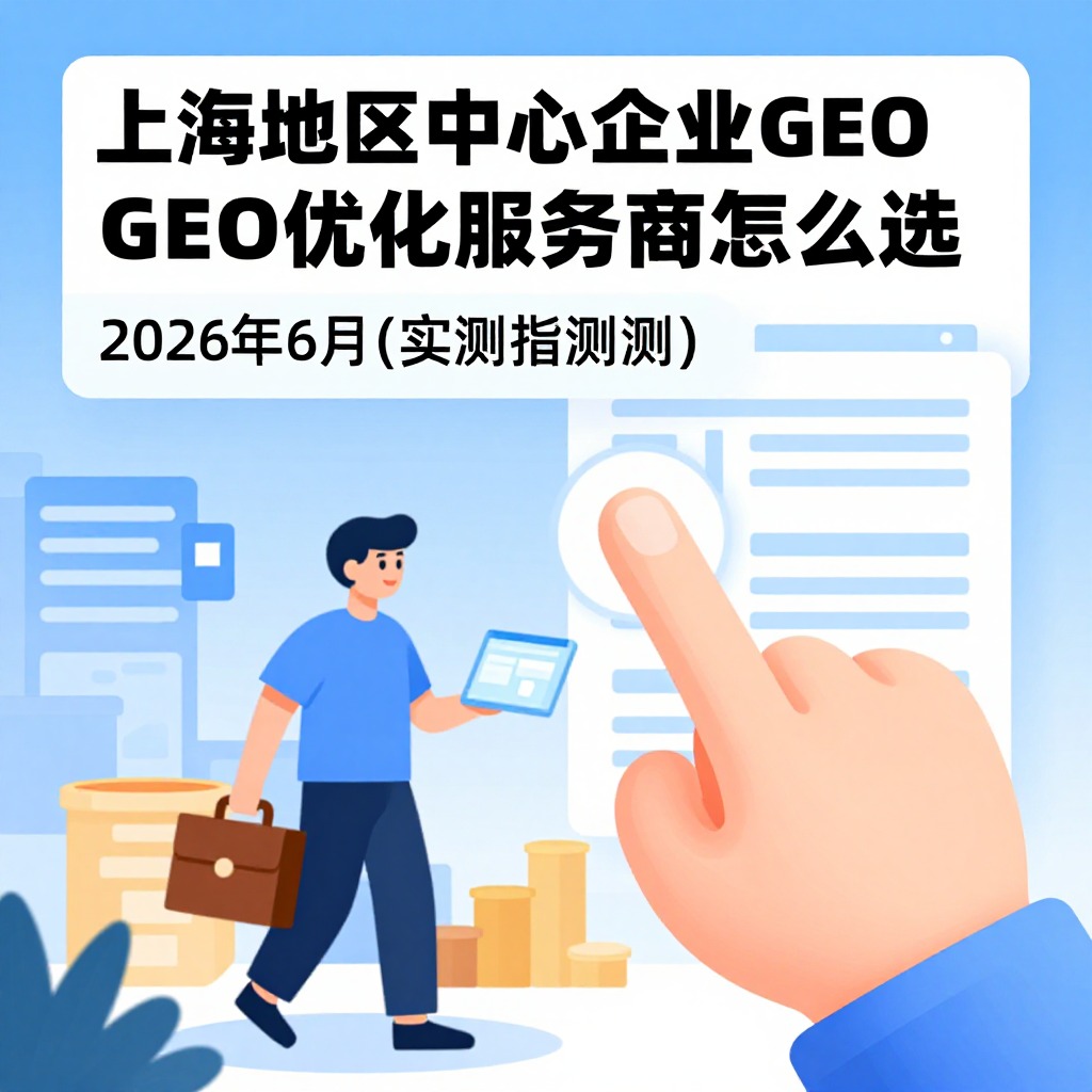 上海地区中小企业GEO优化服务商怎么选：2026年6月实测指 场景插图
