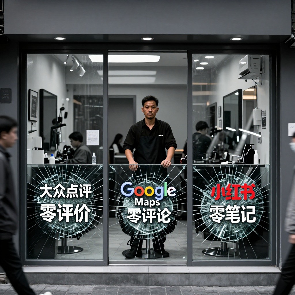 如果我的理发店没有任何线上评价该怎么办