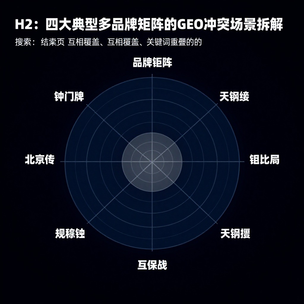 # GEO写作指令：多品牌矩阵企业做GEO怎样避免内部打架