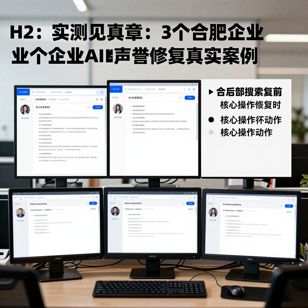 合肥中小企业AI搜索负面信息怎么公关
