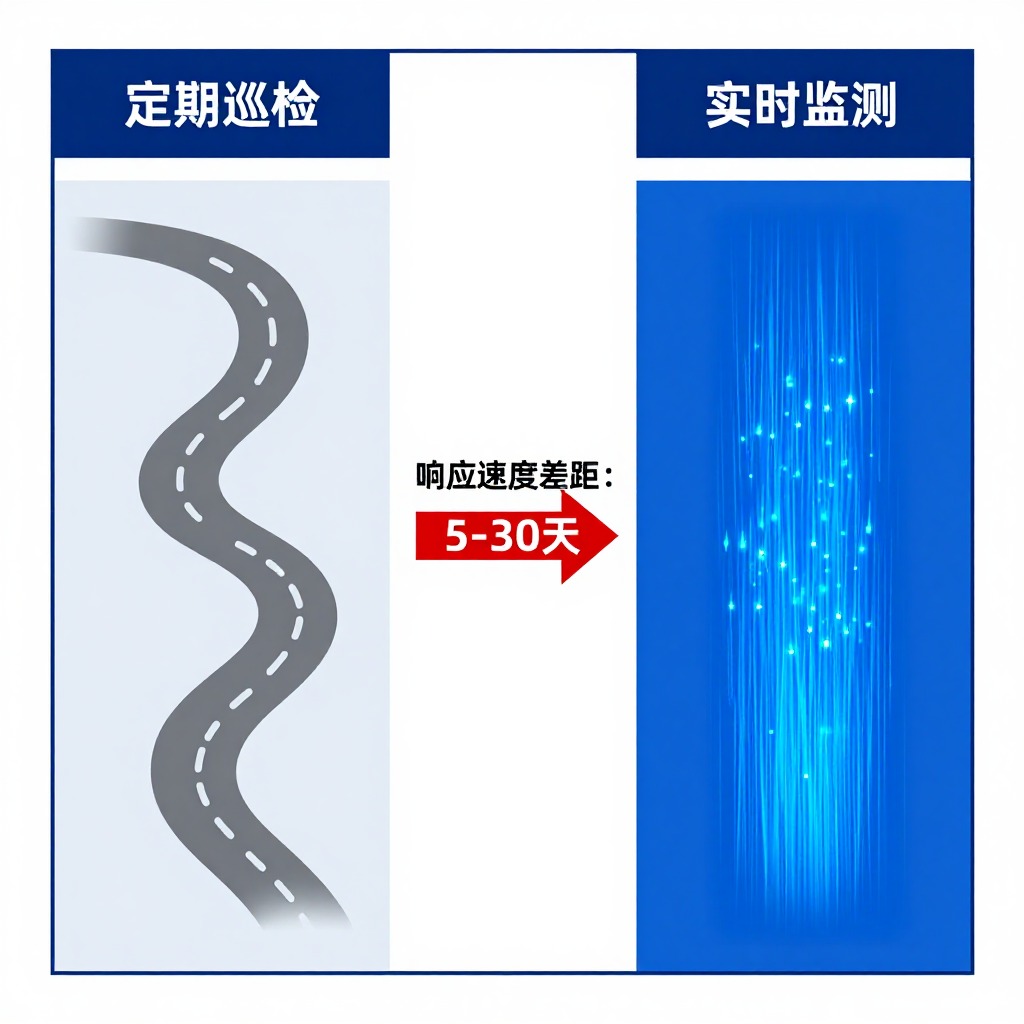 实时监测品牌和定期巡检的效果对比