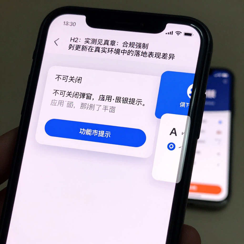 新规合规版本强制更新的具体含义是什么