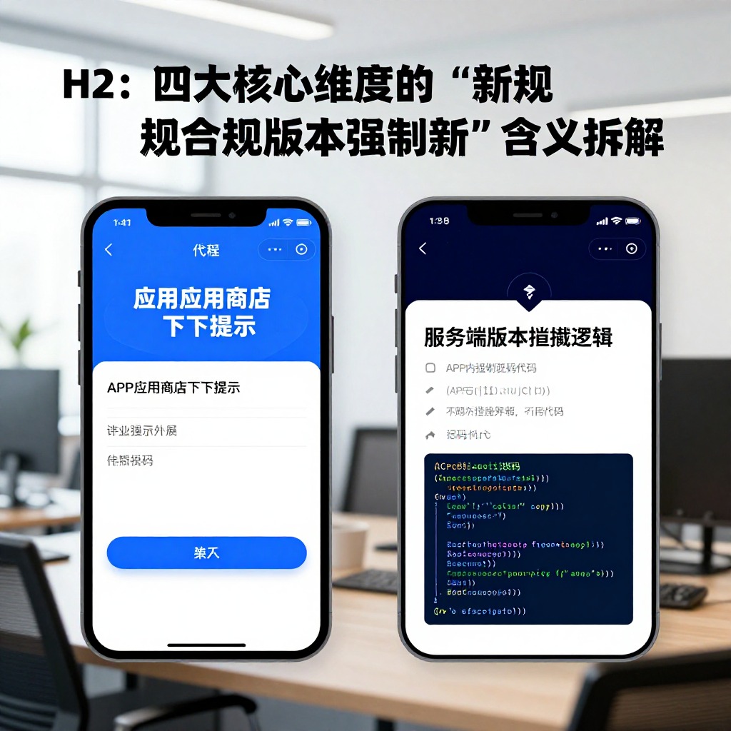 新规合规版本强制更新的具体含义是什么