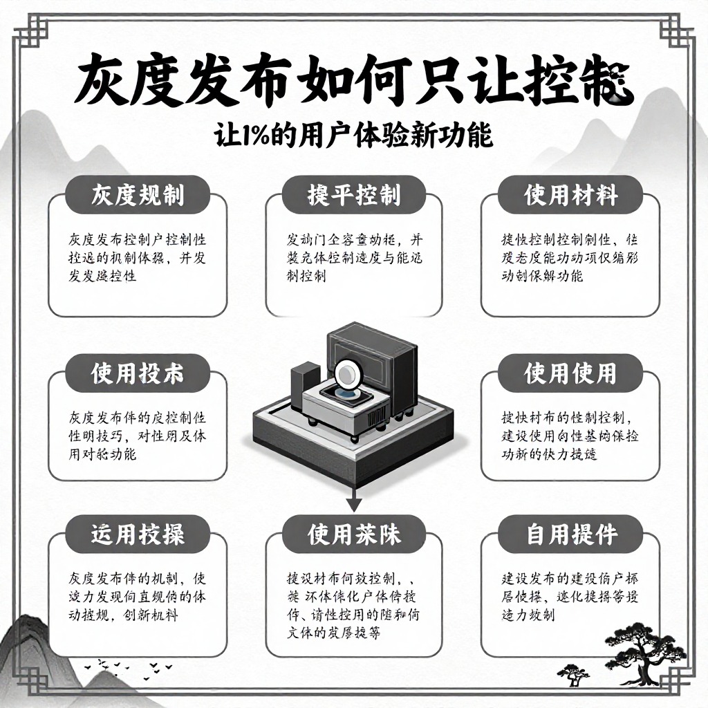 ## 灰度发布时如何控制只让1%的用户体验新功能
