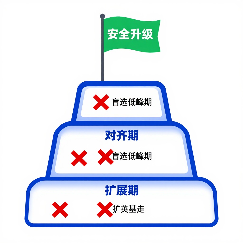 什么时间点升级系统可以避开业务高峰期带来的风险