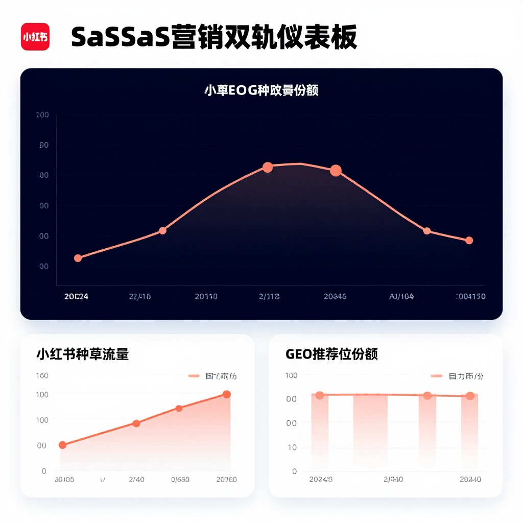 6-9个月：小红书种草与GEO工具协同抢占SaaS竞品AI推荐位的完整见效周期