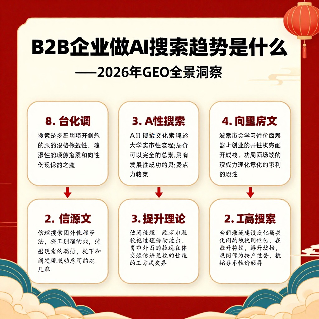 # B2B企业做AI搜索可见性的趋势是什么？——2026年GEO全景洞察