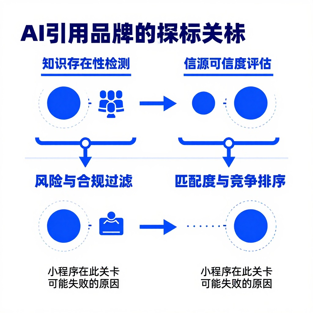 品牌的小程序在AI搜索里搜不到怎么办