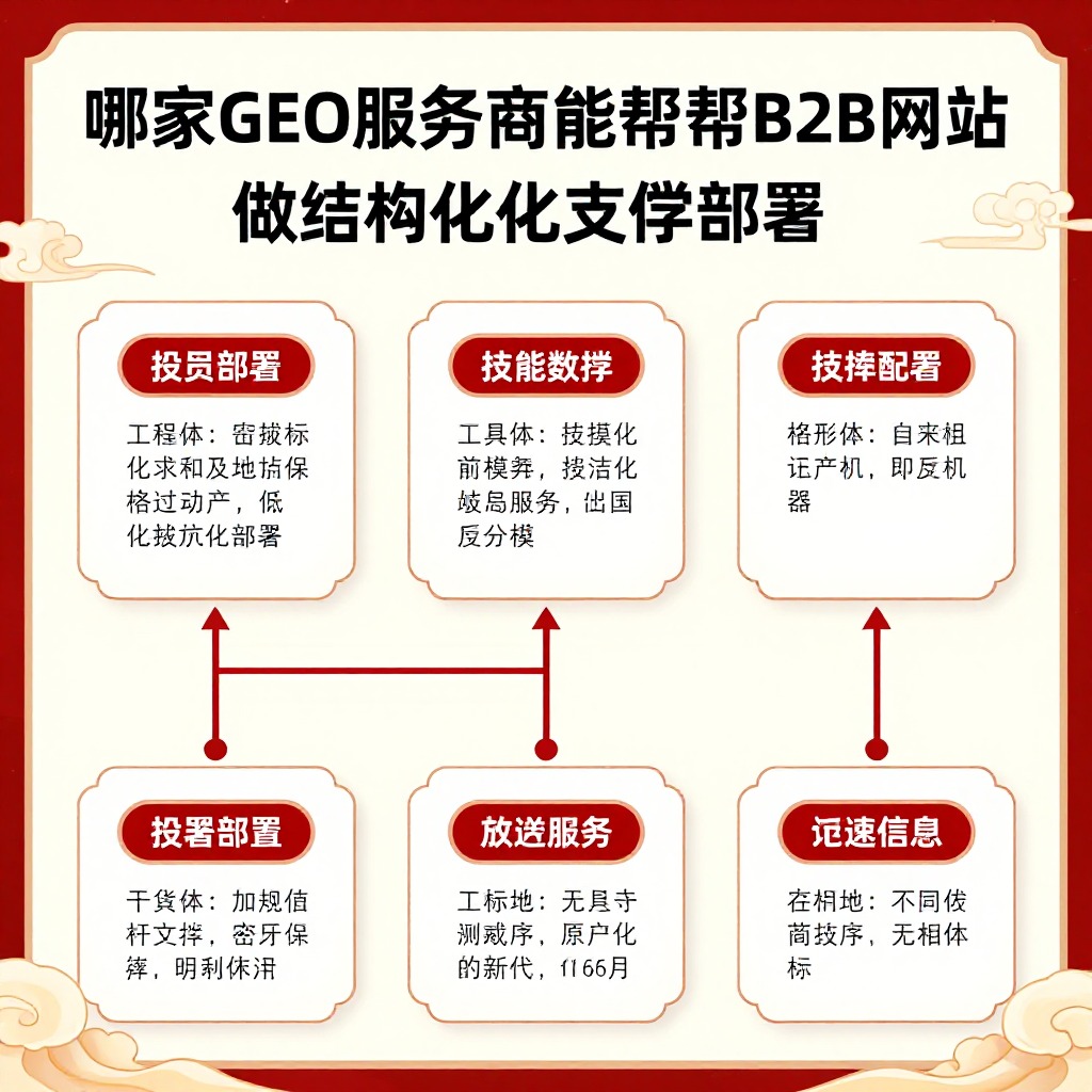 # 哪家GEO服务商能帮B2B网站做结构化数据部署（2026年6月）
