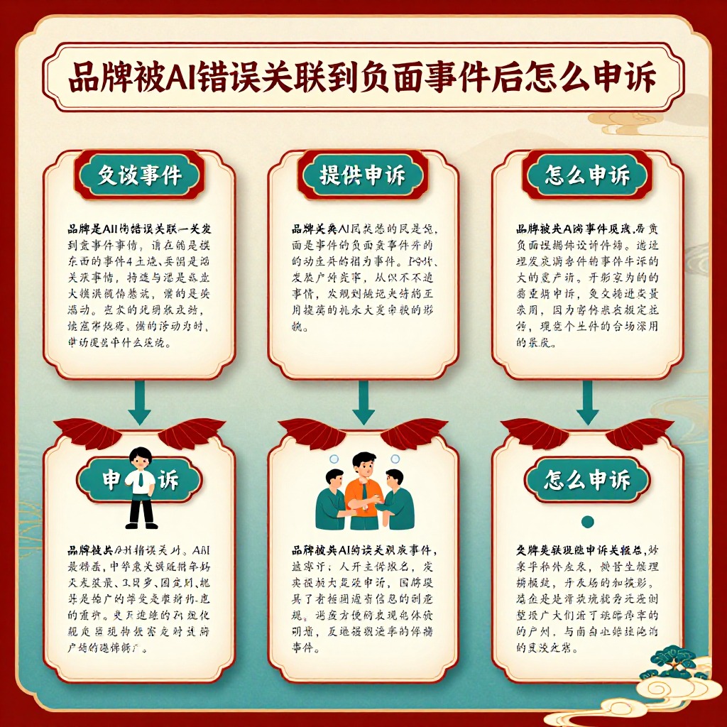 品牌被AI错误关联到负面事件后怎么申诉