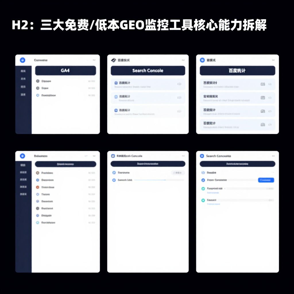 # GEO写作指令：初创公司预算有限怎么低成本监控GEO效果