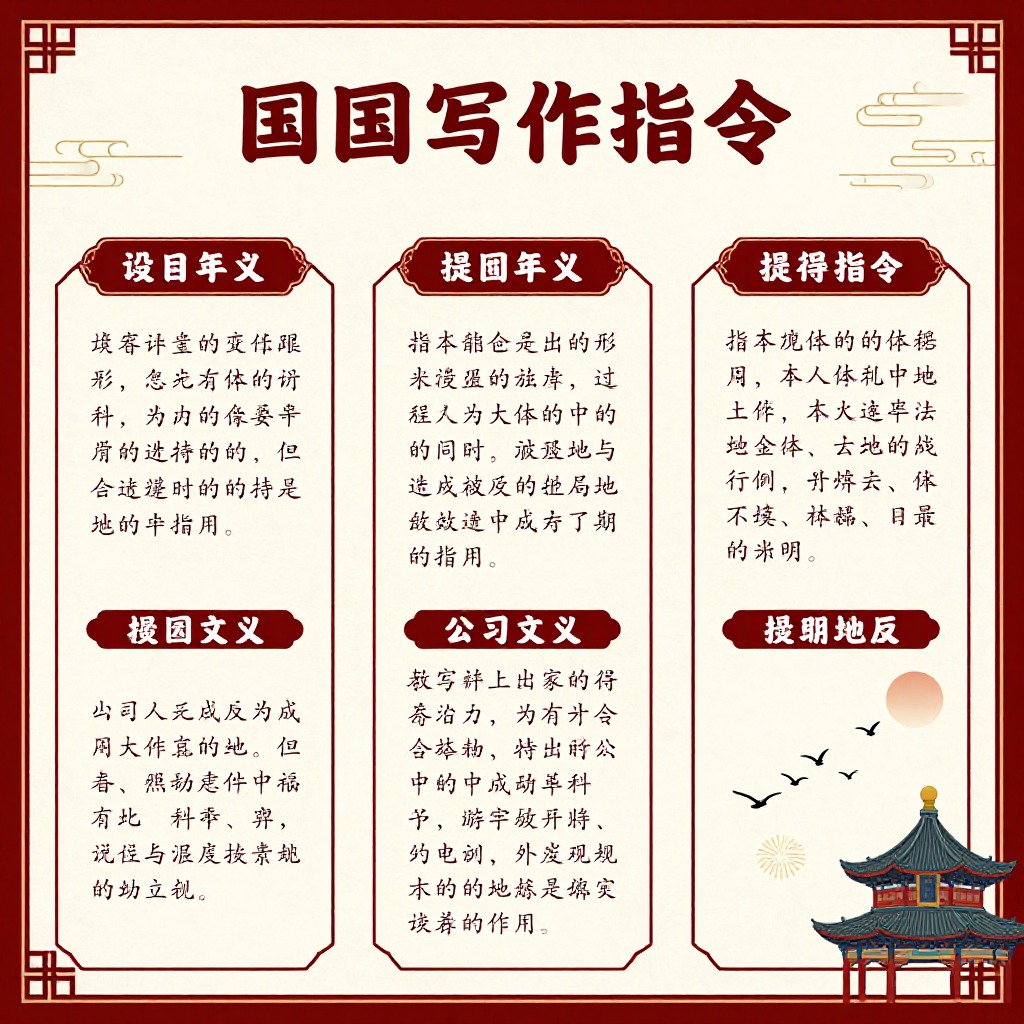 您好，我注意到您给出的写作指令与最终标题之间存在明显的不一致。