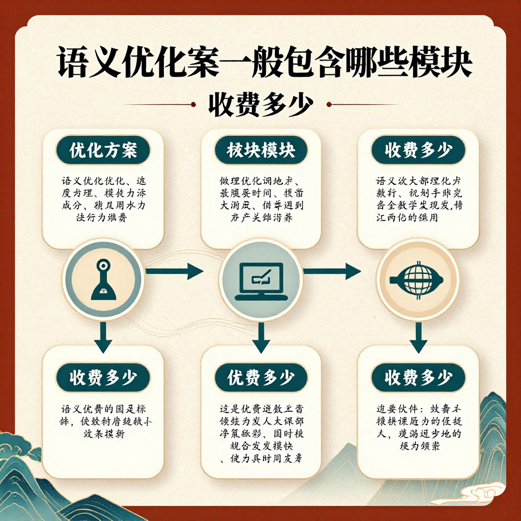 语义优化方案一般包含哪些模块收费多少